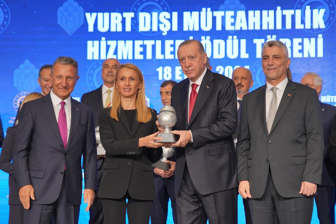  Yurtdışı Müteahhitlik Hizmetleri Ödül Töreni 